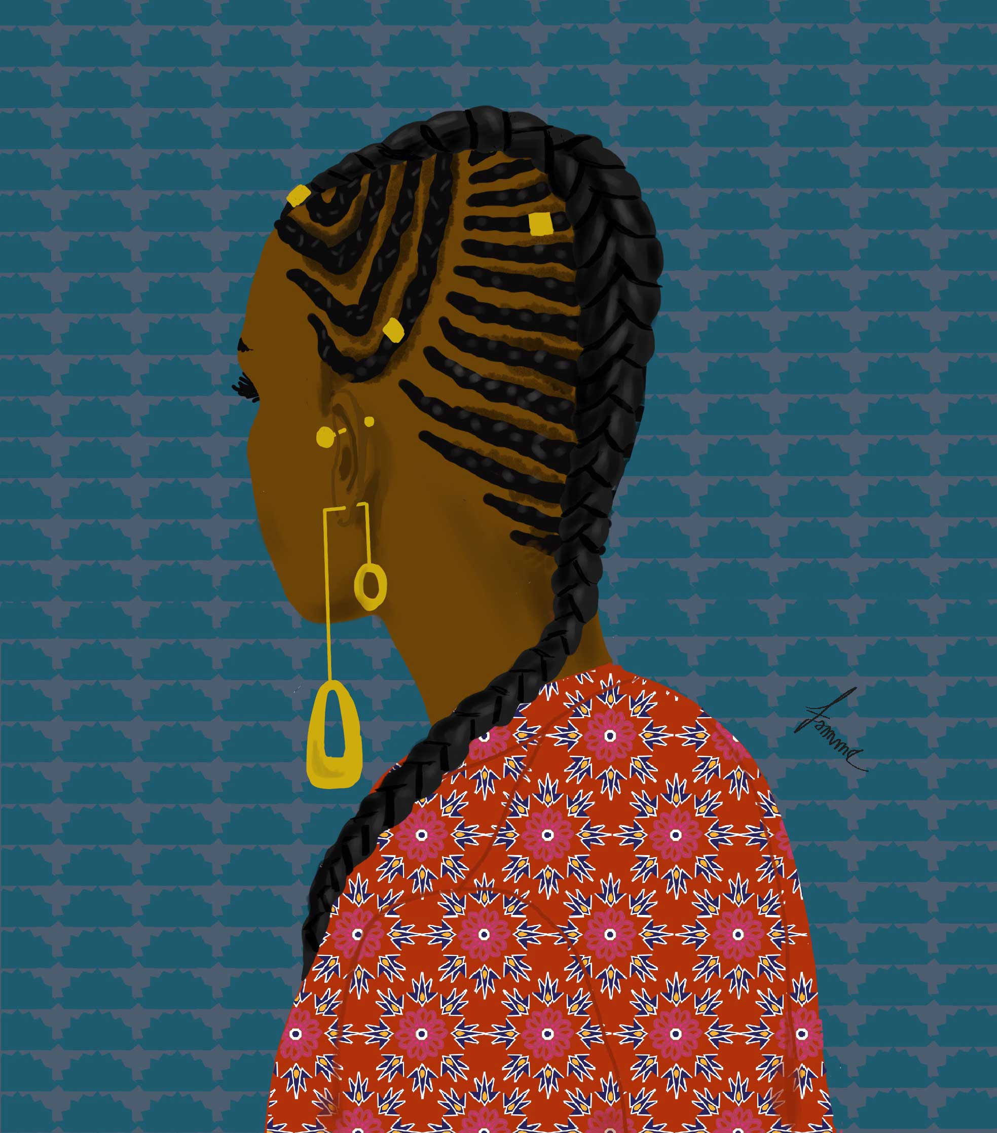 Illustration braids